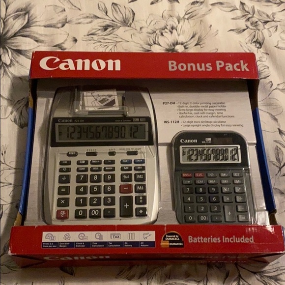 Other - Canon Calculator bonus pack new in box